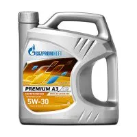 Моторное масло GAZPROMNEFT Premium A3 5W30, 4л