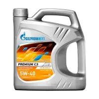Моторное масло GAZPROMNEFT Premium C3 5W40, 4л