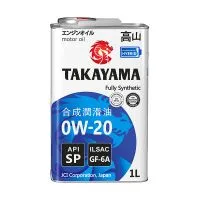 Моторное масло TAKAYAMA 0W20 GF-6A SP, 1л
