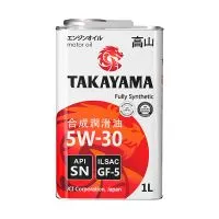 Моторное масло TAKAYAMA 5W30 GF-5 SN, 1л