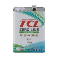 Моторное масло TCL Zero Line Fully Synth Fuel Economy 5W30 SP GF-6, 4л