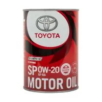 Моторное масло TOYOTA Motor Oil 0W20 SP, 1л
