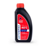 Антифриз GANS COOL -40C G12+ (красный), 1л