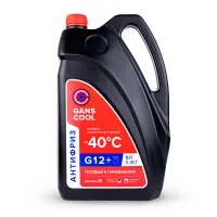 Антифриз GANS COOL -40C G12+ (красный), 5л