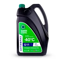 Антифриз GANS COOL -40C G11 (зеленый), 5л
