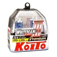 Лампа головного света KOITO Whitebeam III H4 12V 60/55W (135/125W), набор 2 шт