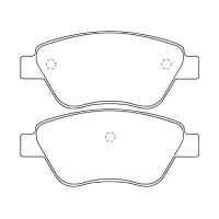Тормозные колодки MADFIL PN0211 (Opel Corsa)
