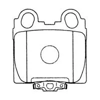 Тормозные колодки MADFIL PN1421 (Toyota)