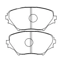 Тормозные колодки MADFIL PN1447 (Toyota RAV4)