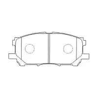 Тормозные колодки MADFIL PN1497 (Toyota Harrier, Lexus RX)