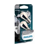 Сигнальная лампа PHILIPS SilverVision PY21W 12V 21W BAU15s, набор 2шт