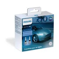 Лампа головного света PHILIPS Ultinon Essential LED H1 12/24V 19W P14.5s, набор 2шт