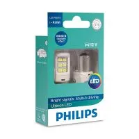 Сигнальная лампа PHILIPS Ultinon LED P21W 12/24V 1.95W BA15s, набор 2шт