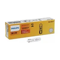 Лампа дополнительного освещения PHILIPS Vision W1,2W 12V 1.2W W2x4.6d, 1шт