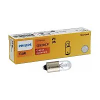 Сигнальная лампа PHILIPS Vision T4W 12V 4W BA9s, 1шт