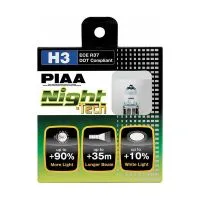 Лампа головного света PIAA Night Tech H3 12V 55W PK22s, набор 2шт