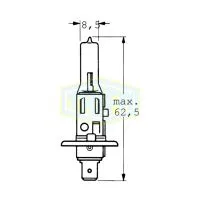 Лампа головного света TRIFA H1 24V 70W P14.5s, 1шт