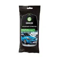 Влажные салфетки GRASS для очистки стекол, зеркал и фар