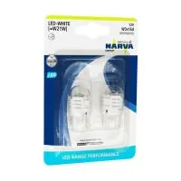 Сигнальная лампа NARVA Range Performance LED W21W 12V 2.8W W3x16d, набор 2шт