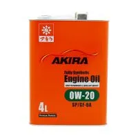 Моторное масло AKIRA Fully Synthetic 0W20 SP/GF-6A, 4л