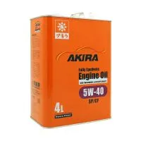 Моторное масло AKIRA Fully Synthetic 5W40 SP/CF, 4л