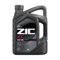 Моторное масло ZIC X7 5W30 SP/GF-6, 4л