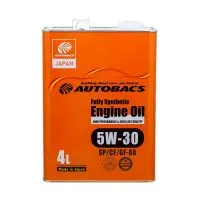Моторное масло AUTOBACS Fully Synthetic 5W30 SP/CF/GF-6A, 4л