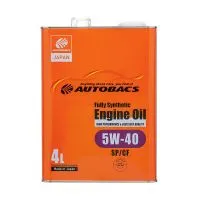 Моторное масло AUTOBACS Fully Synthetic 5W40, 4л