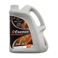 Моторное масло G-ENERGY Synthetic Active 5W30, 5л