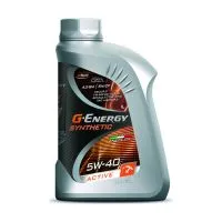 Моторное масло G-ENERGY Synthetic Active 5W40 SN/CF, 1л