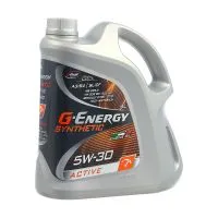 Моторное масло G-ENERGY Synthetic Active 5W30, 4л