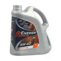 Моторное масло G-ENERGY Synthetic Active 5W40 SN/CF, 4л