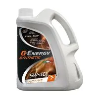 Моторное масло G-ENERGY Synthetic Active 5W40 SN/CF, 5л