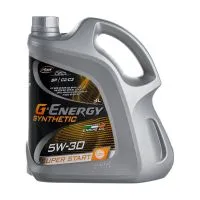 Моторное масло G-ENERGY Synthetic Super Start 5W30, 4л