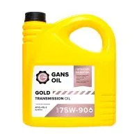 Трансмиссионное масло GANS OIL Gold Transmission 75W90, 4л