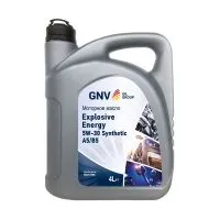 Моторное масло GNV Explosive Energy 5W30 Synthetic A5/B5, 4л