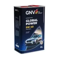 Моторное масло GNV Global Power 5W40 Synthetic A3/B4, 4л