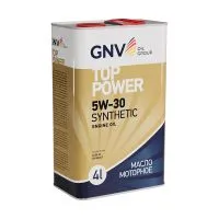 Моторное масло GNV Top Power 5W30, 4л