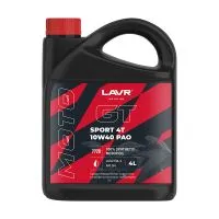 Моторное масло LAVR Moto GT Sport 4T 10W40, 4л