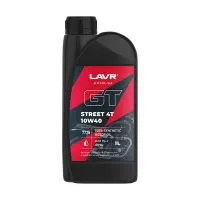 Моторное масло LAVR Moto GT Street 4T 10W40, 1л