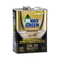 Моторное масло MOLYGREEN Premium Black α 5W30 SN/CF C3, 4л