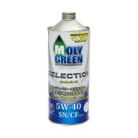 Моторное масло MOLYGREEN Selection 5W40 SN/CF, 1л