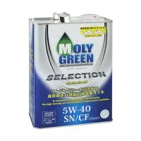 Моторное масло MOLYGREEN Selection 5W40 SN/CF, 4л