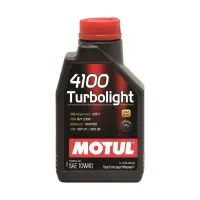 Моторное масло MOTUL 4100 Turbolight 10W40, 1л