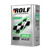Моторное масло ROLF Energy 10W40 SL/CF, 4л