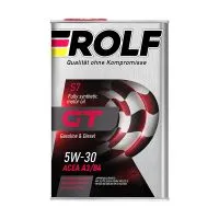 Моторное масло ROLF GT 5W30 A3/B4, 4л