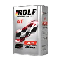 Моторное масло ROLF GT 5W30 SN/CF, 4л