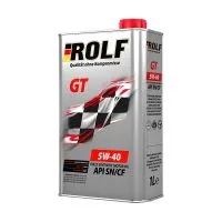 Моторное масло ROLF GT 5W40 SN/CF, 1л