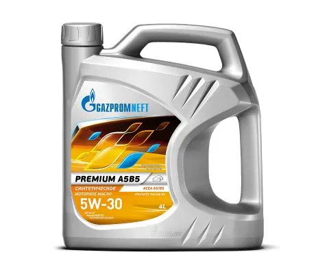 Моторное масло GAZPROMNEFT Premium A5/B5 5W30, 4л