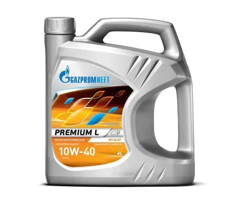 Моторное масло GAZPROMNEFT Premium L 10W40, 4л
